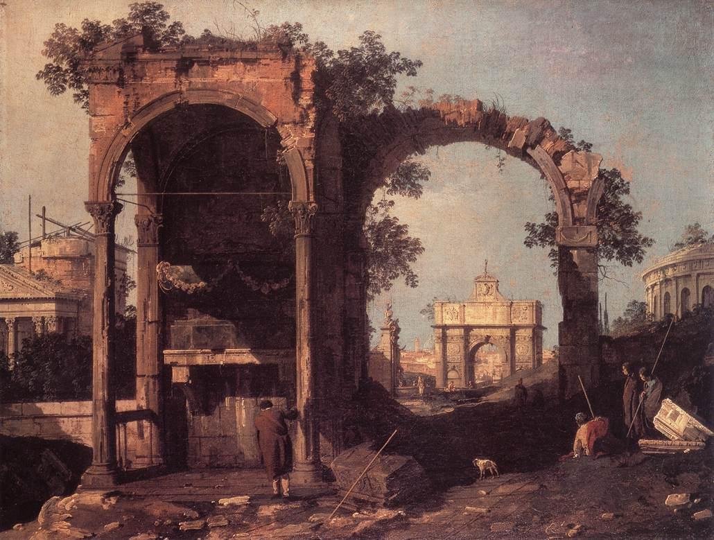Canaletto autorstwa Giovanni Antonio Canal
