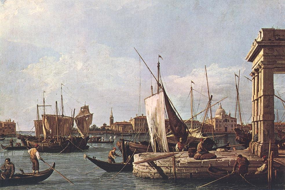 La Punta della Dogana (punkt niestandardowy) autorstwa Giovanni Antonio Canal