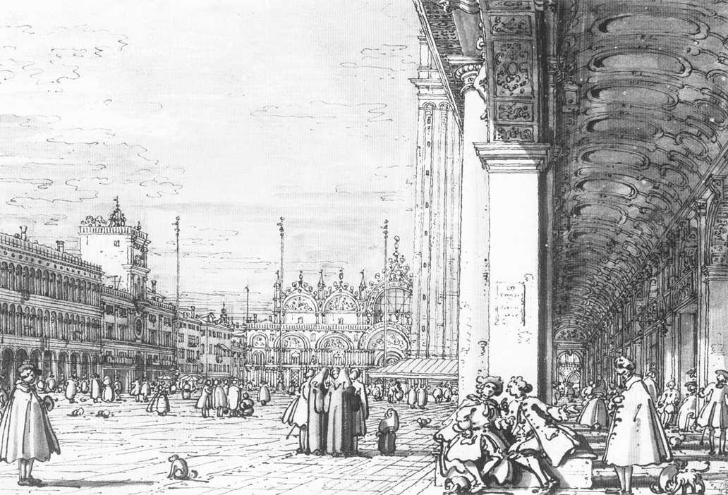 Plac św. Marka autorstwa Giovanni Antonio Canal