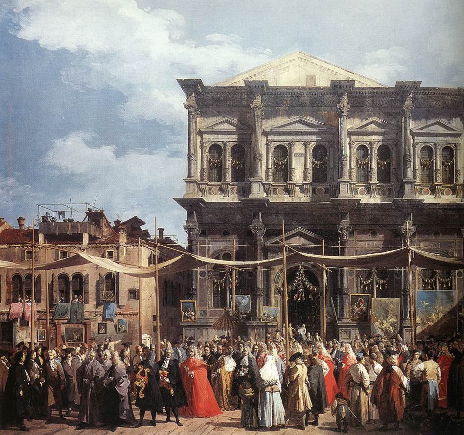 Święto Św. Rocha autorstwa Giovanni Antonio Canal