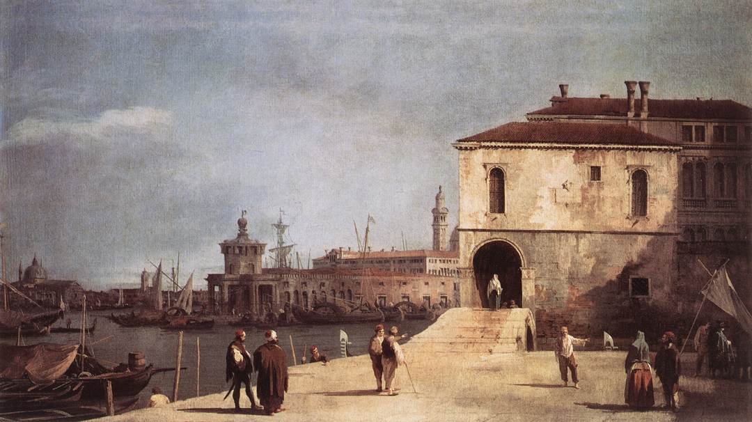 Fonteghetto della Farina autorstwa Giovanni Antonio Canal