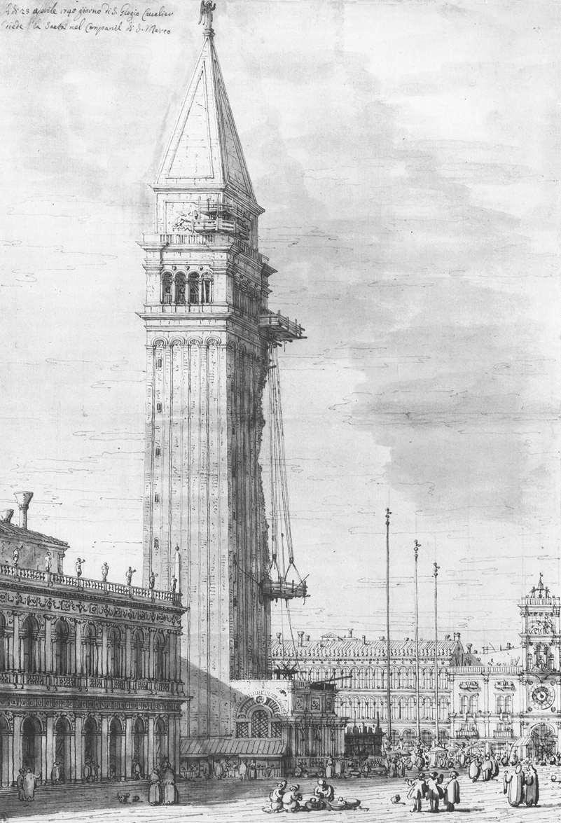 Piazzetta autorstwa Giovanni Antonio Canal
