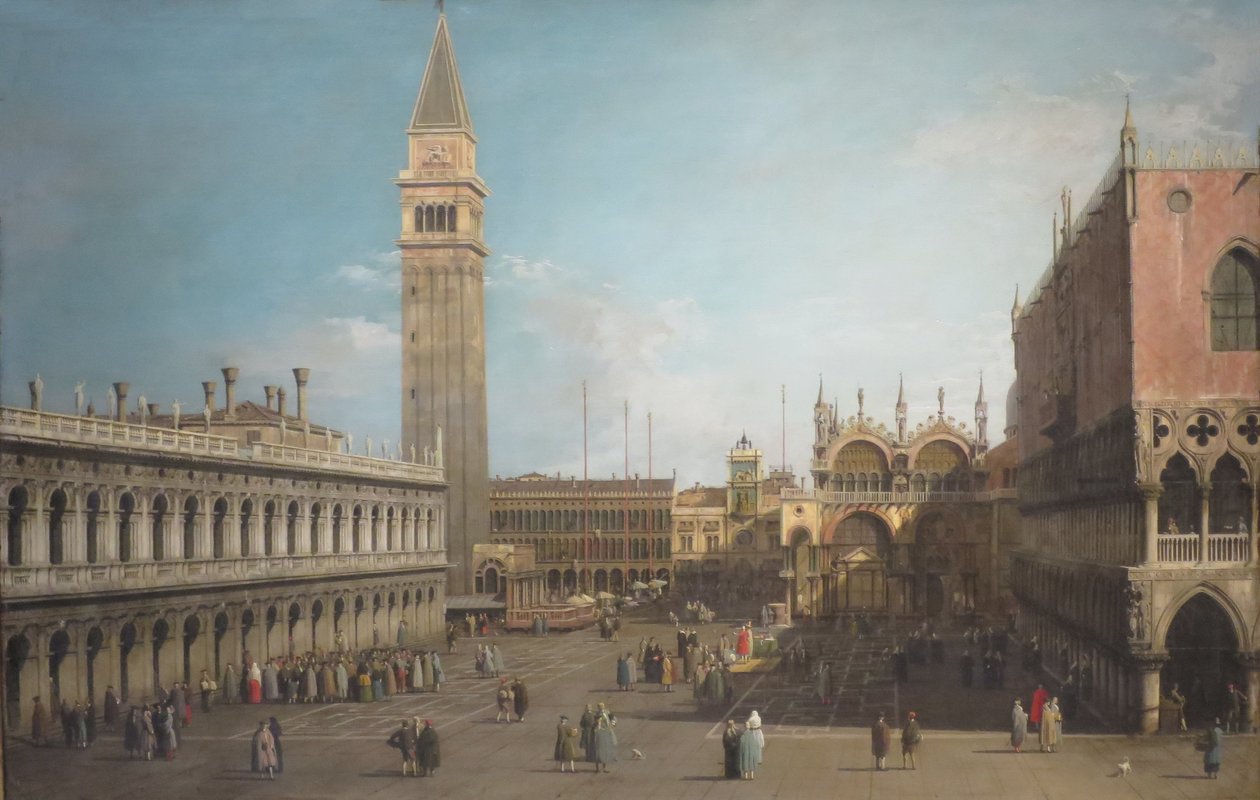 Piazzetta autorstwa Giovanni Antonio Canal