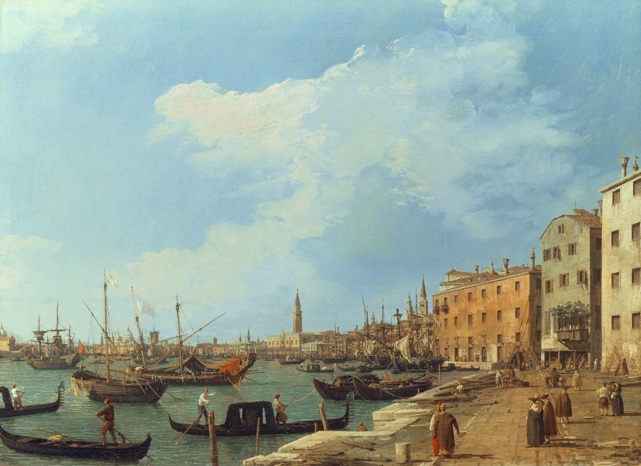 Riva Degli Schiavoni, 1724-30 autorstwa Giovanni Antonio Canal