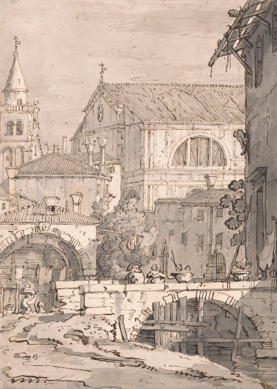 Fantazja wenecka autorstwa Giovanni Antonio Canal