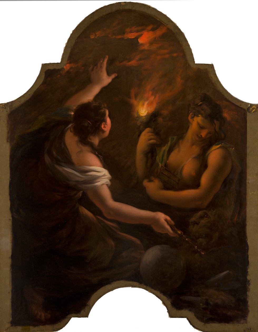 Alegoryczna reprezentacja autorstwa Giovanni Antonio Pellegrini