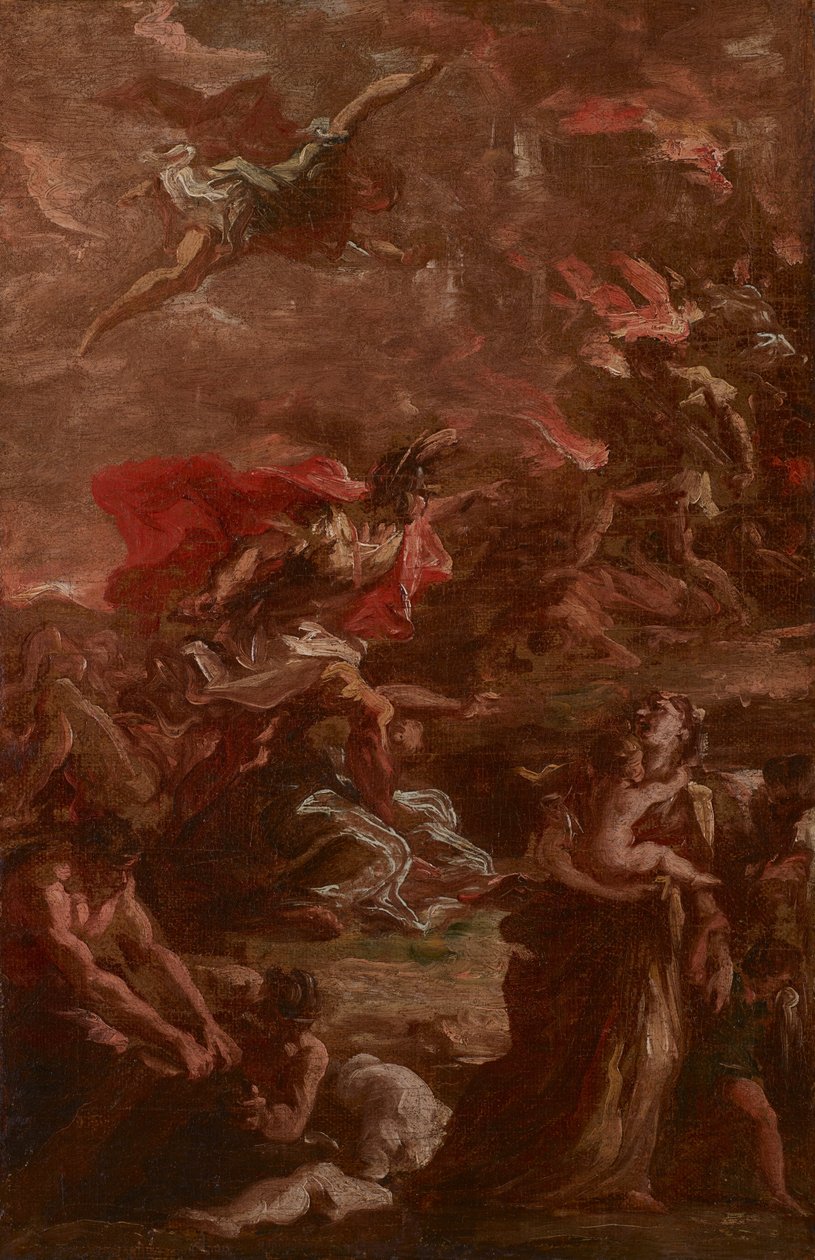 Alegoria wojny autorstwa Giovanni Antonio Pellegrini