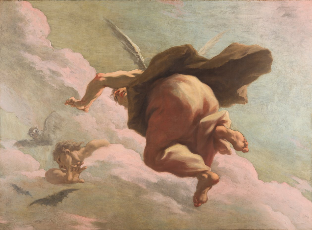 Zanikająca noc autorstwa Giovanni Antonio Pellegrini