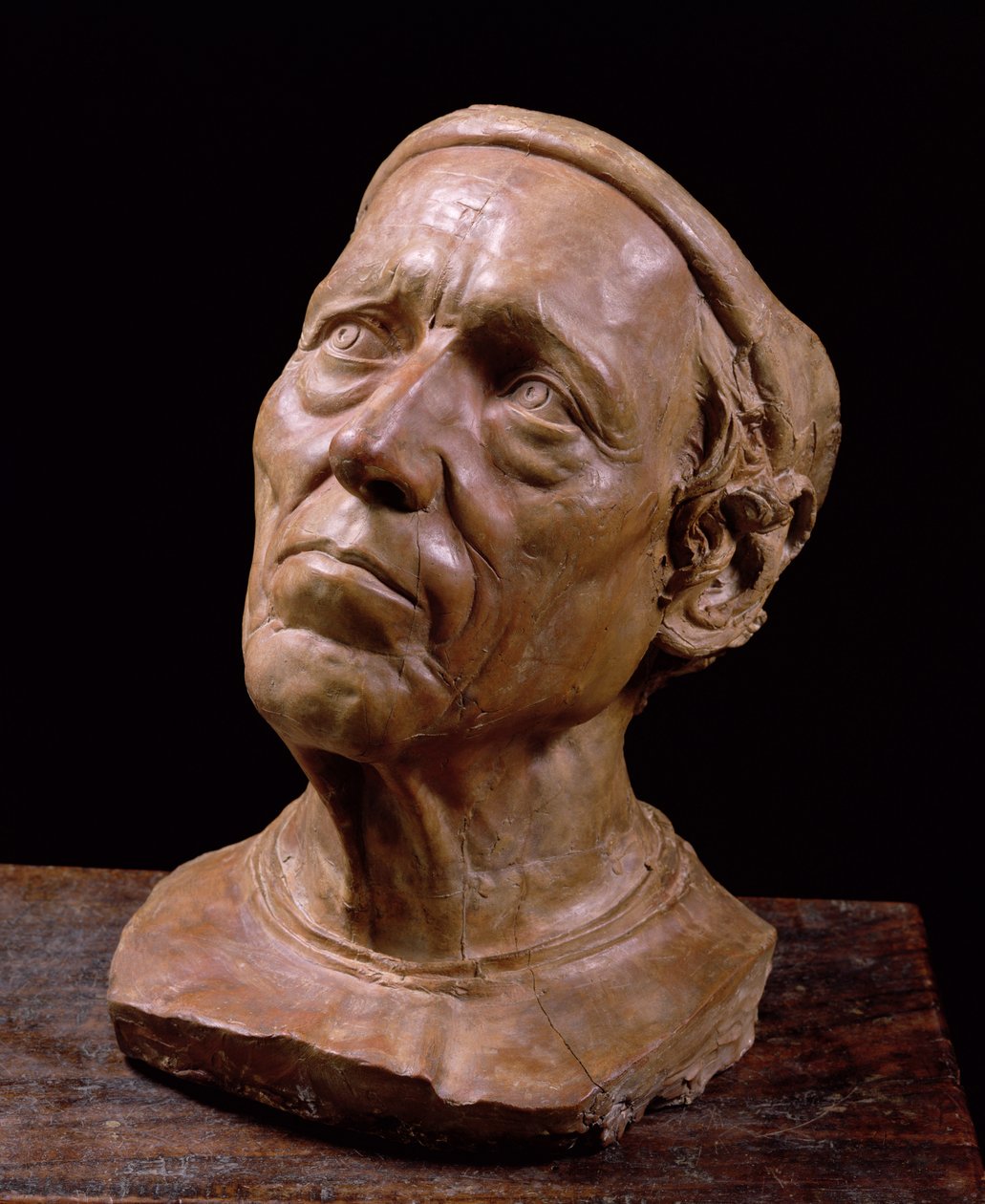 Popiersie portretowe Girolamo Benivieni (wosk) autorstwa Giovanni Bastianini