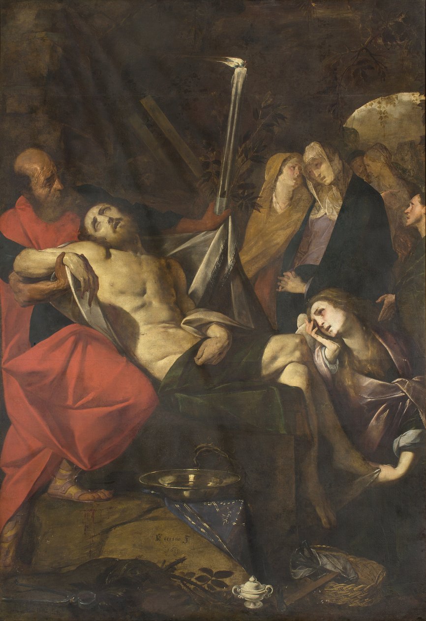 Lament autorstwa Giovanni Battista 1567 1633 Crespi
