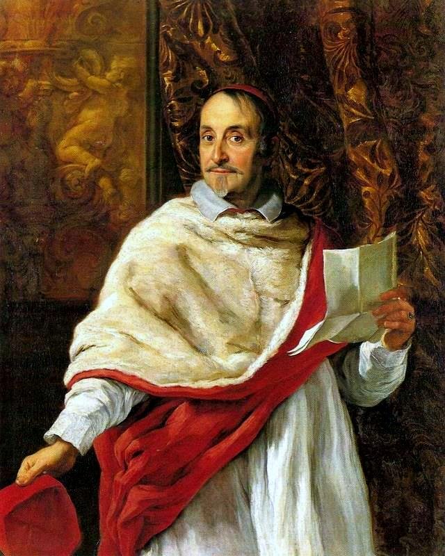 Portret kardynała Luigiego Alessandro Omodei autorstwa Giovanni Battista Gaulli