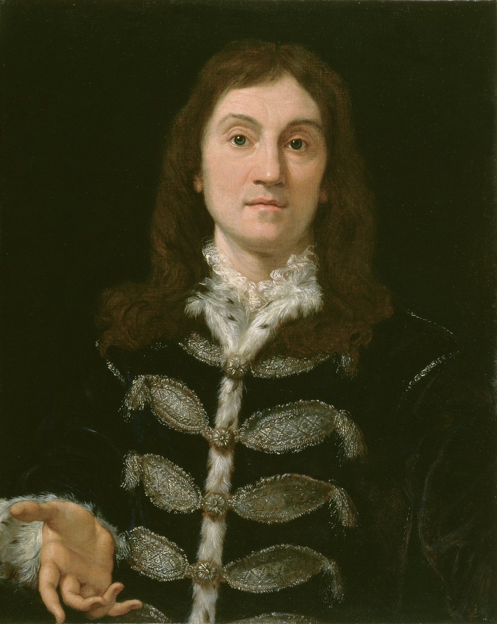 Portret mężczyzny, 1700 autorstwa Giovanni Battista Gaulli