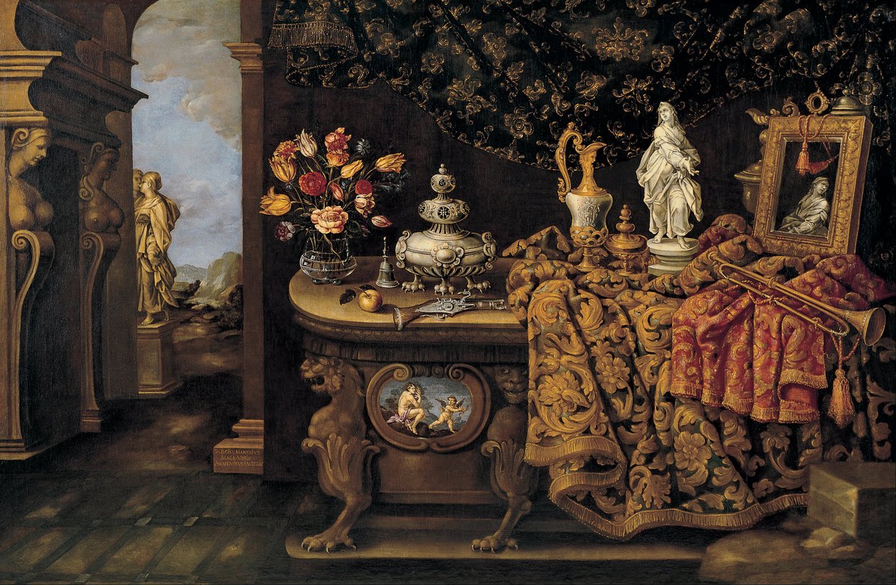 Pięć zmysłów autorstwa Giovanni Battista Manerius