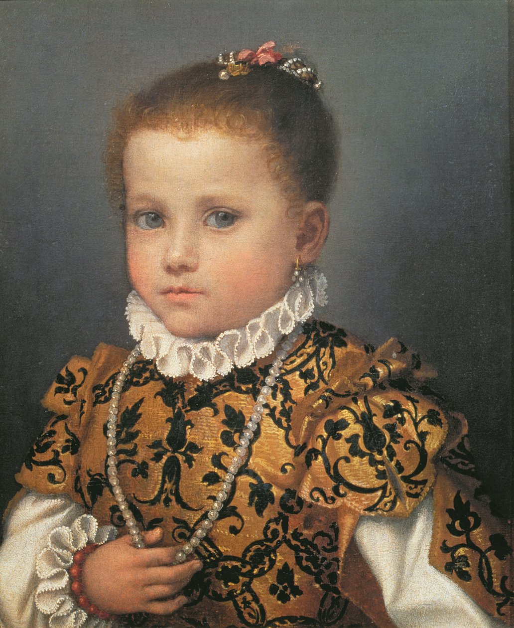 Portret młodej dziewczyny autorstwa Giovanni Battista Moroni