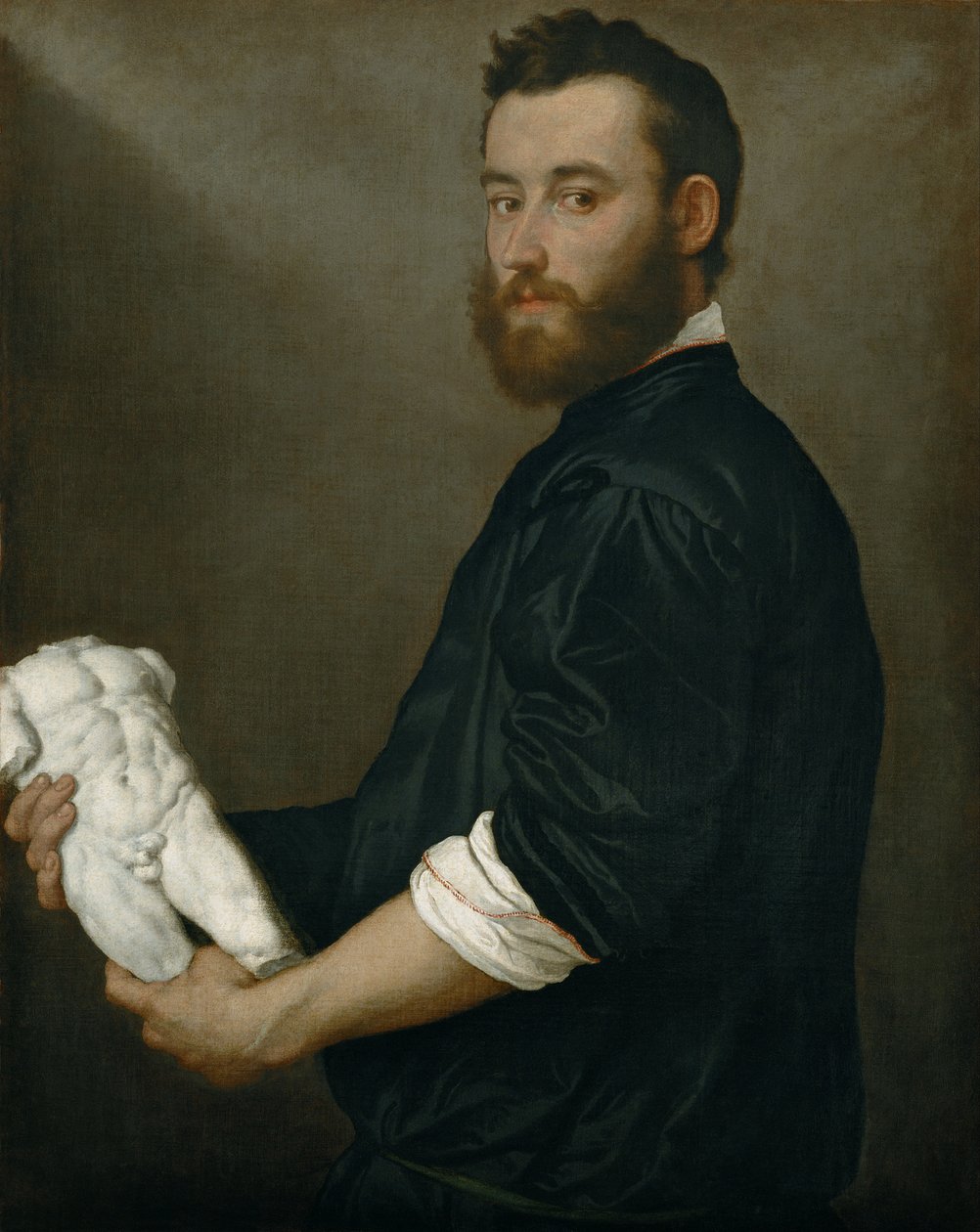 Rzeźbiarz Alessandro Vittoria autorstwa Giovanni Battista Moroni