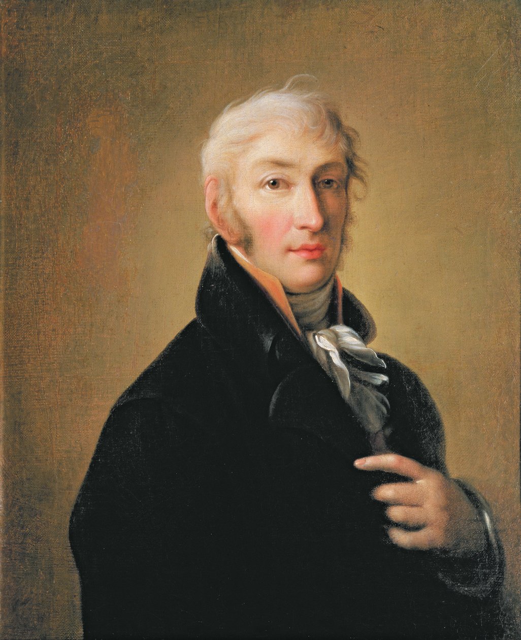 Portright Mikołaja Michajłowicza Karamzina (1766-1826), 1805 autorstwa Giovanni Battista Ortolani Damon