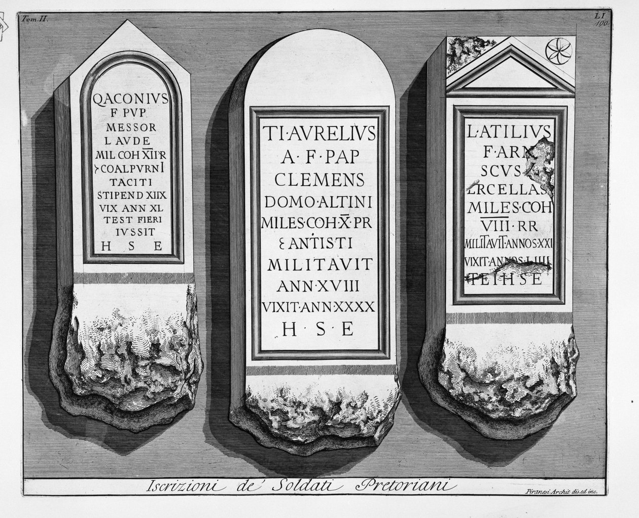 w lewo autorstwa Giovanni Battista Piranesi