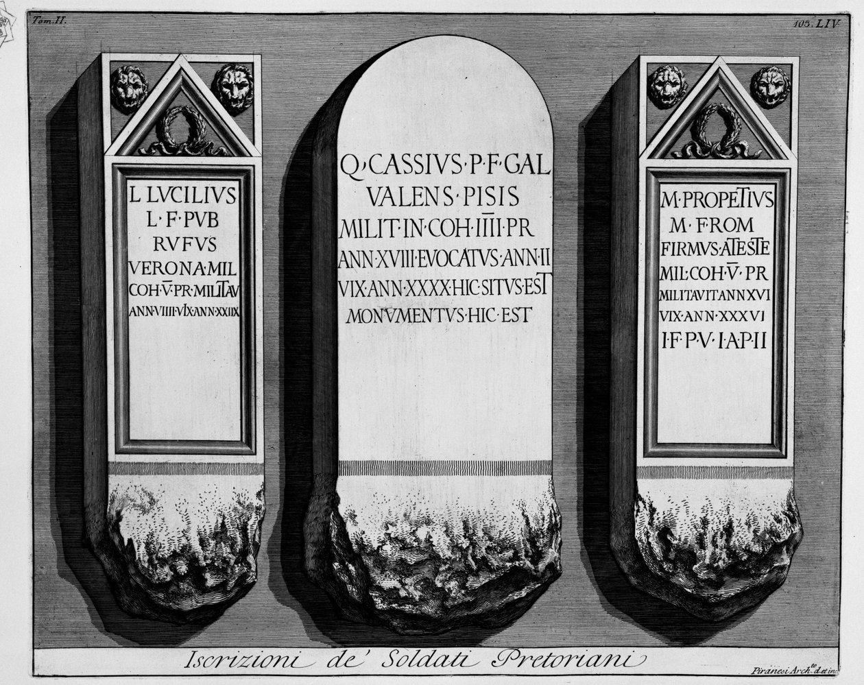 w lewo autorstwa Giovanni Battista Piranesi