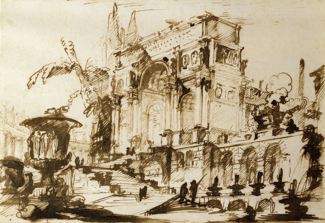 Klasyczne rysunki autorstwa Giovanni Battista Piranesi