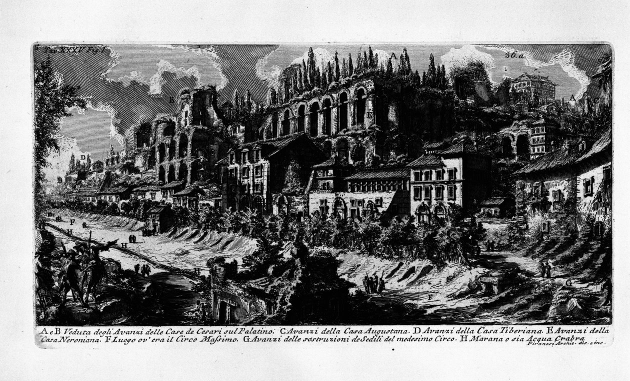 Dom Augustany autorstwa Giovanni Battista Piranesi