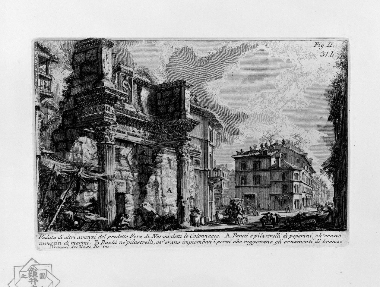 Forum Nerwowe autorstwa Giovanni Battista Piranesi
