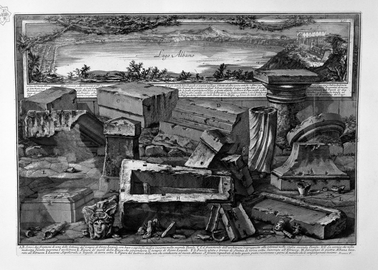 Bez tytułu autorstwa Giovanni Battista Piranesi