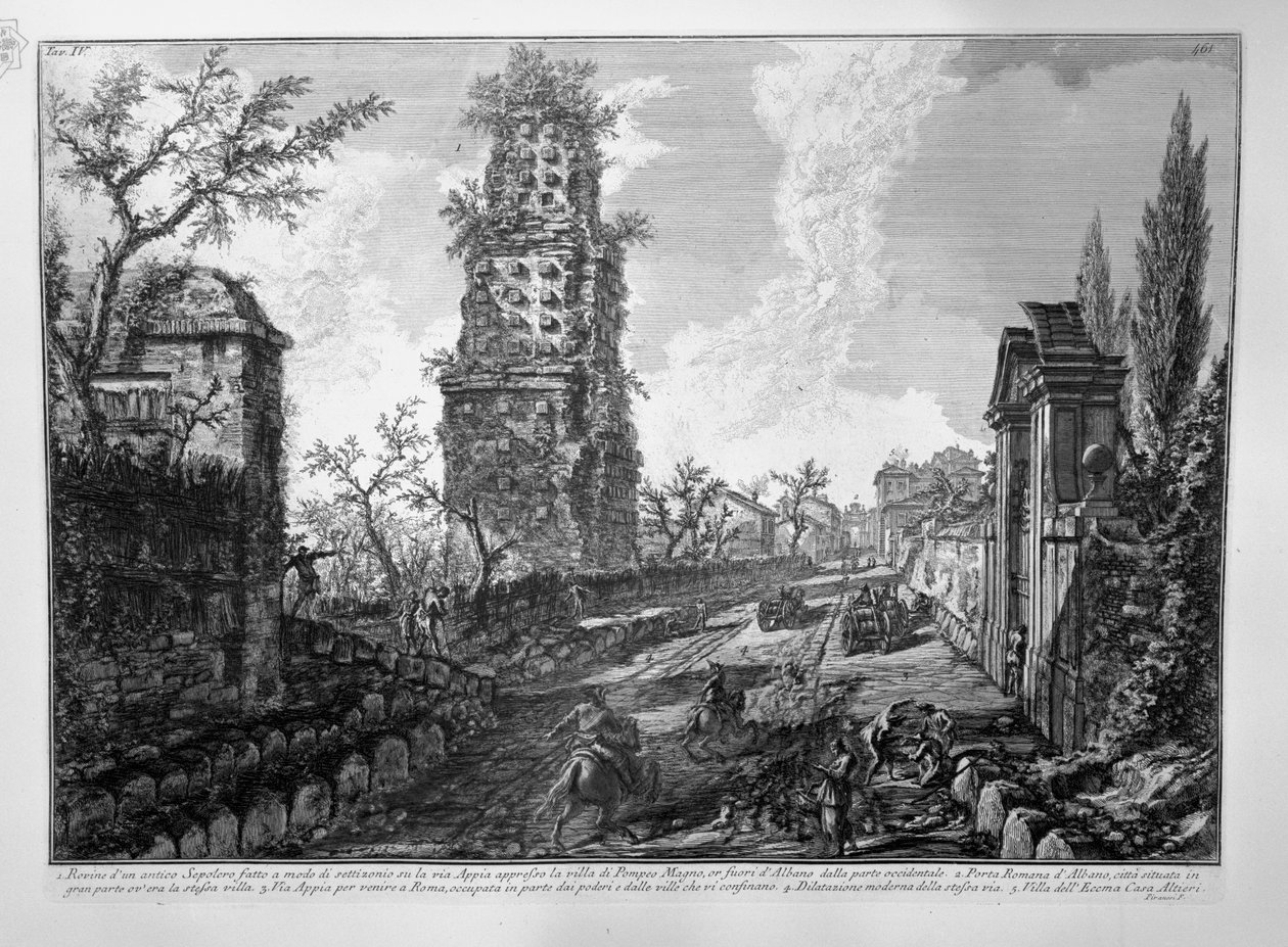 Bez tytułu autorstwa Giovanni Battista Piranesi