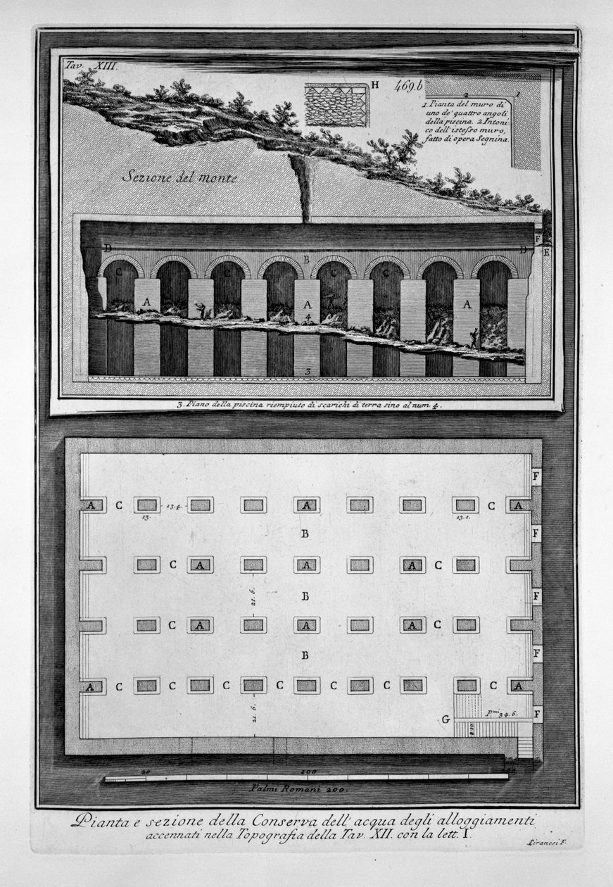 Bez tytułu autorstwa Giovanni Battista Piranesi
