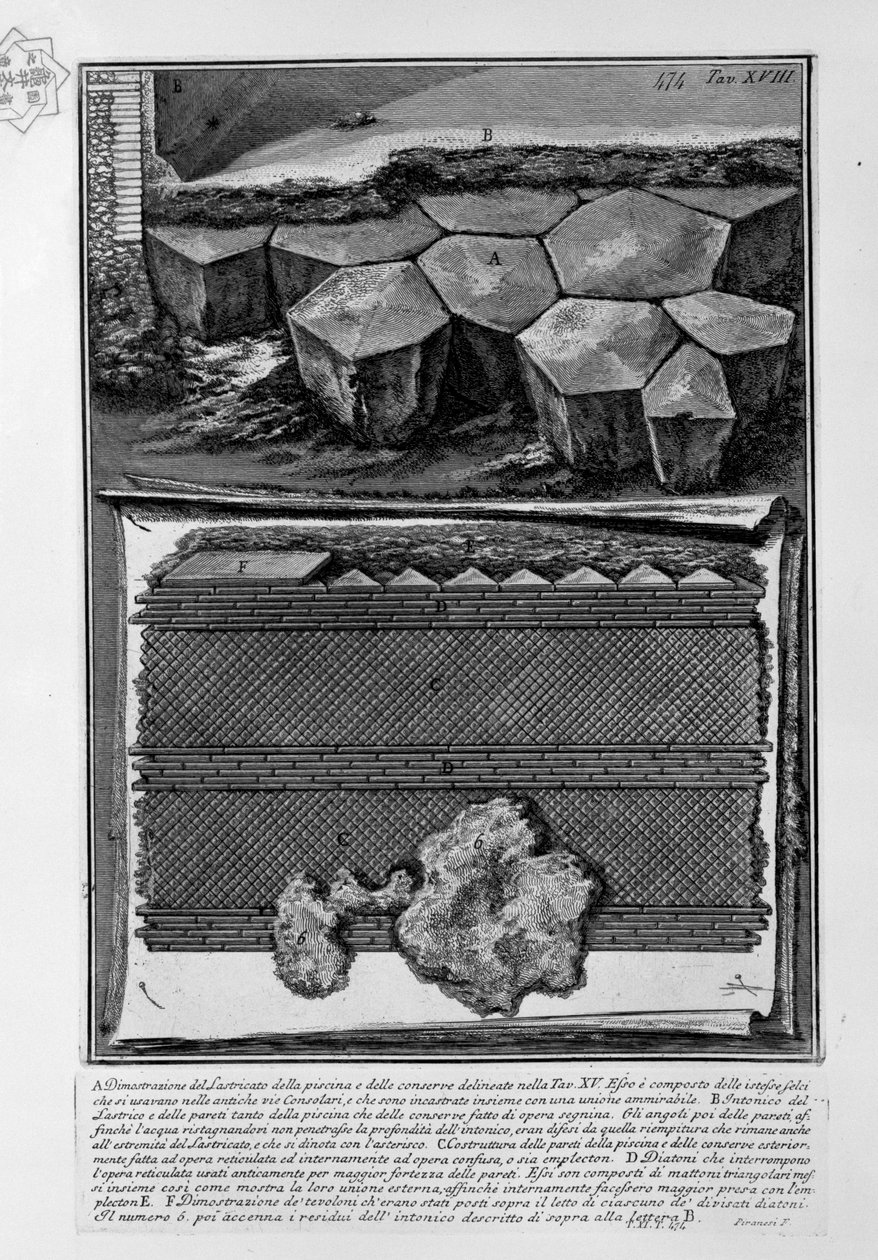 Bez tytułu autorstwa Giovanni Battista Piranesi