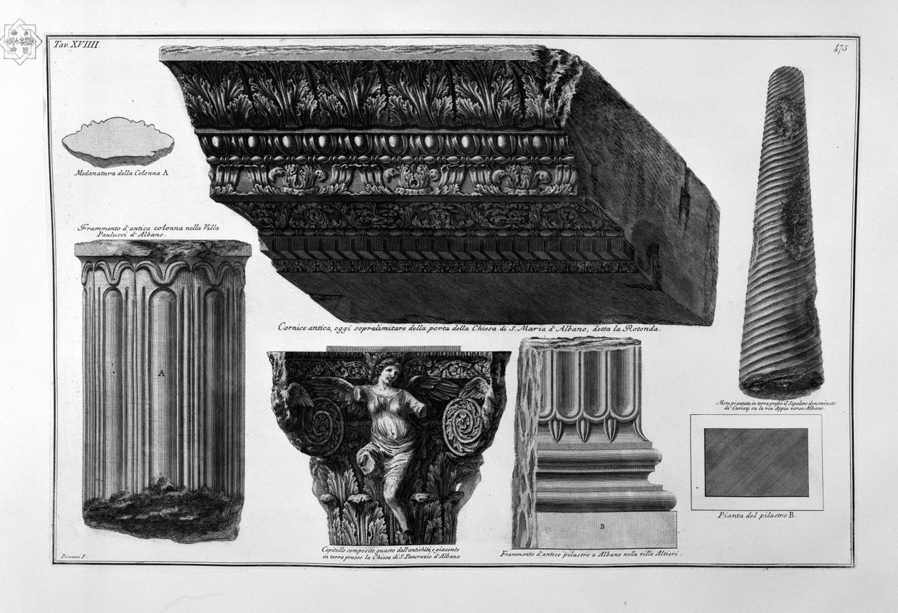 Bez tytułu autorstwa Giovanni Battista Piranesi