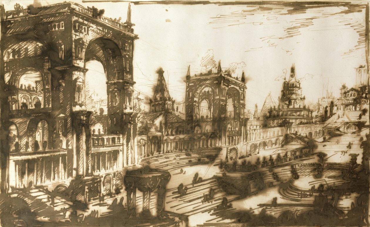 Projekty neoklasyczne autorstwa Giovanni Battista Piranesi