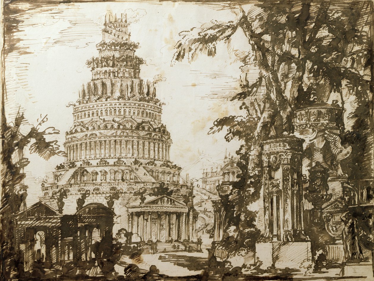 Konstrukcje neoklasyczne autorstwa Giovanni Battista Piranesi