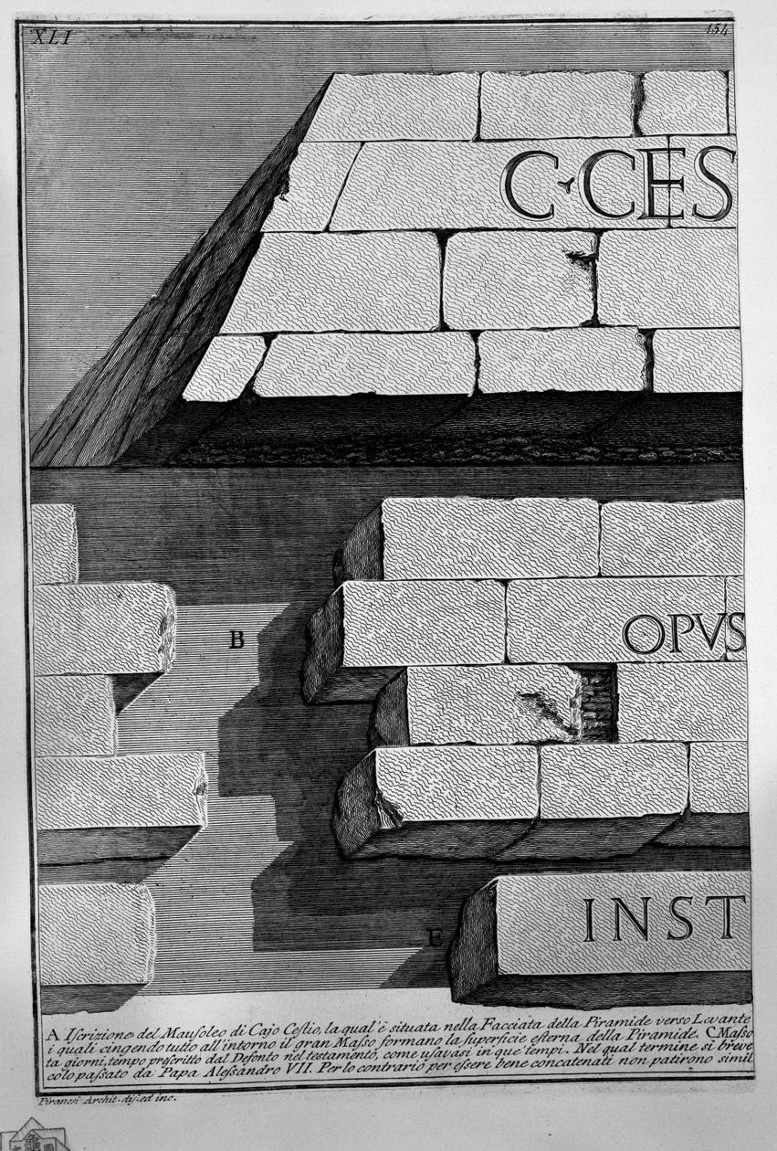 Nieznany obraz autorstwa Giovanni Battista Piranesi
