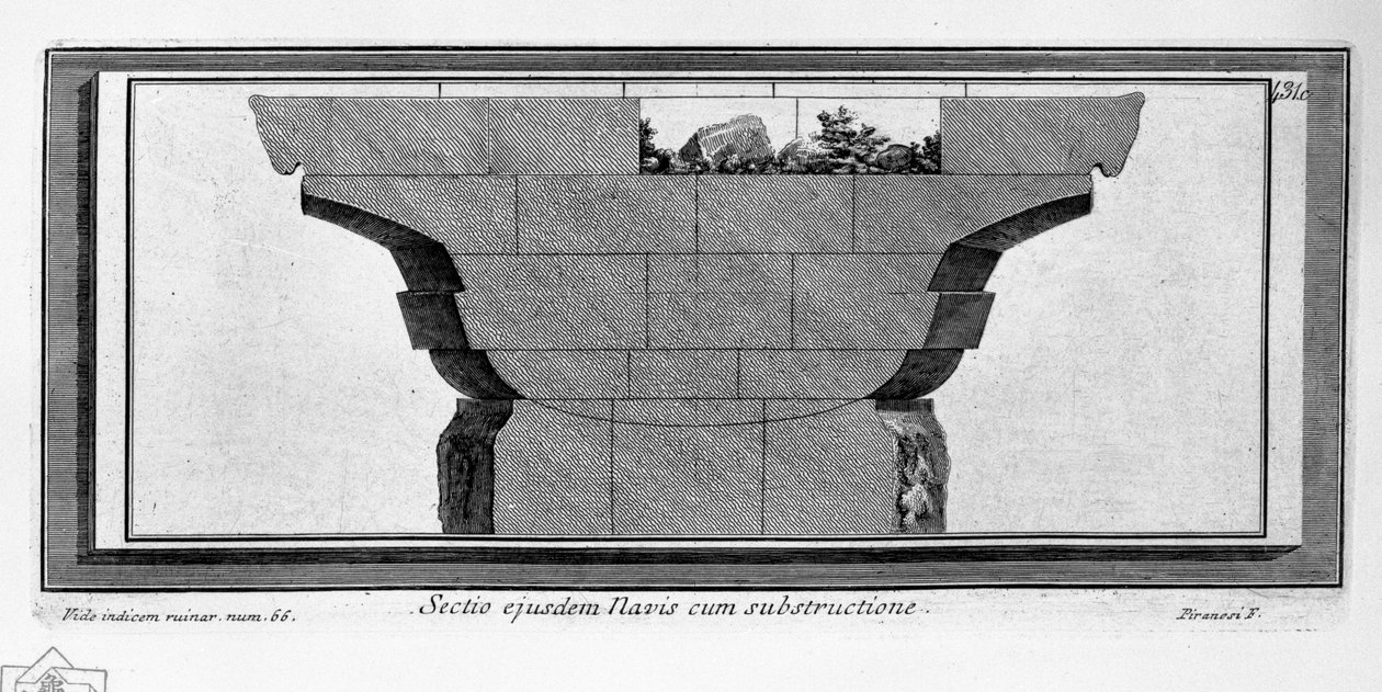 Nieznany obraz autorstwa Giovanni Battista Piranesi