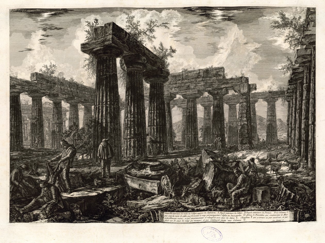 Nieznany obraz autorstwa Giovanni Battista Piranesi