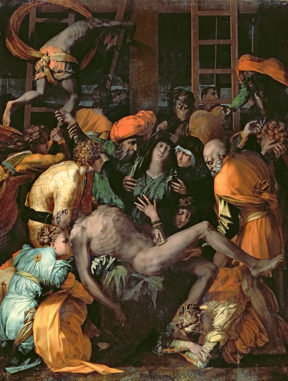 Zdjęcie z krzyża, 1529 autorstwa Giovanni Battista Rosso Fiorentino