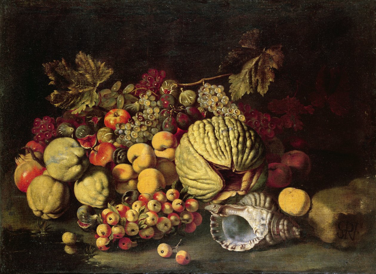 Martwa natura autorstwa Giovanni Battista Ruoppolo or Ruopolo