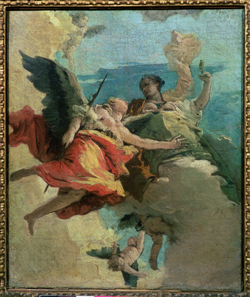 Scena alegoryczna autorstwa Giovanni Battista Tiepolo
