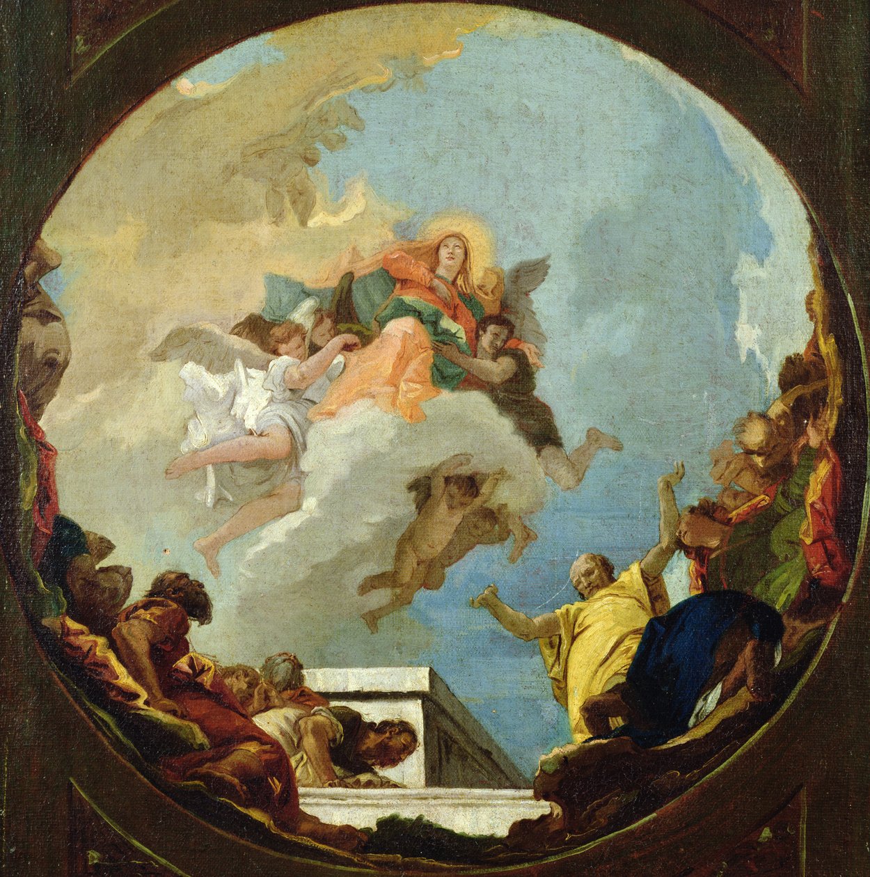 Wniebowzięcie Najświętszej Maryi Panny autorstwa Giovanni Battista Tiepolo