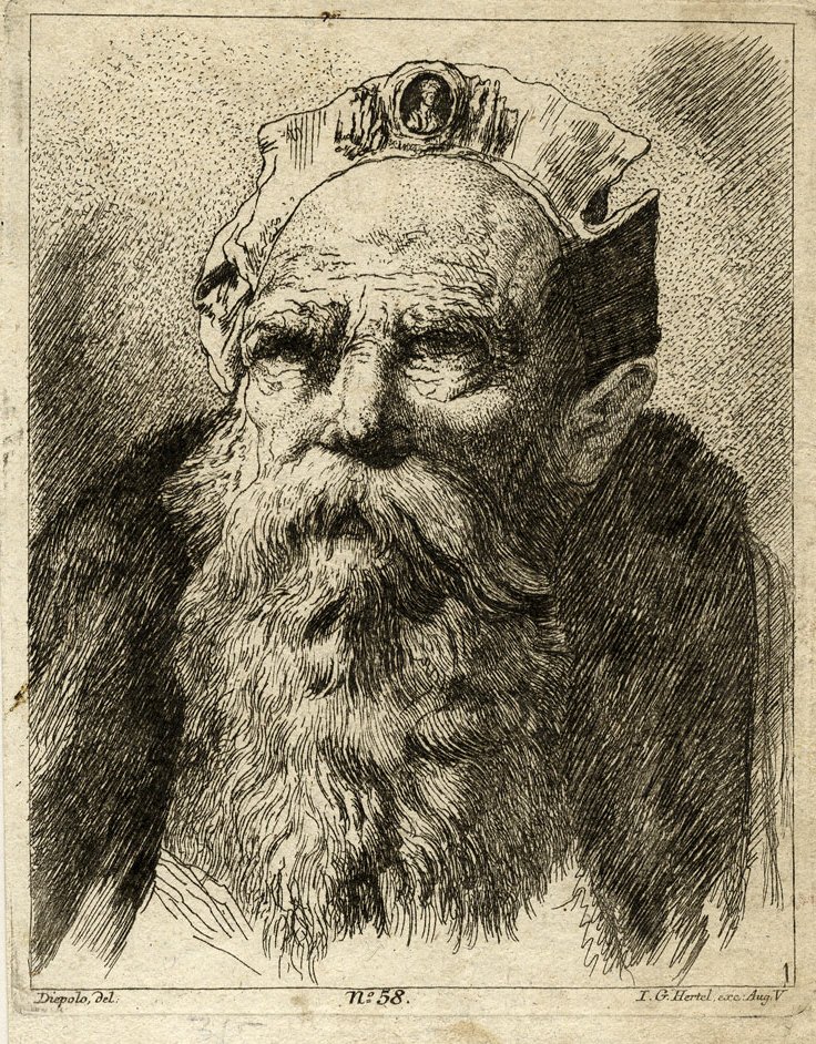 Portret starca autorstwa Giovanni Battista Tiepolo