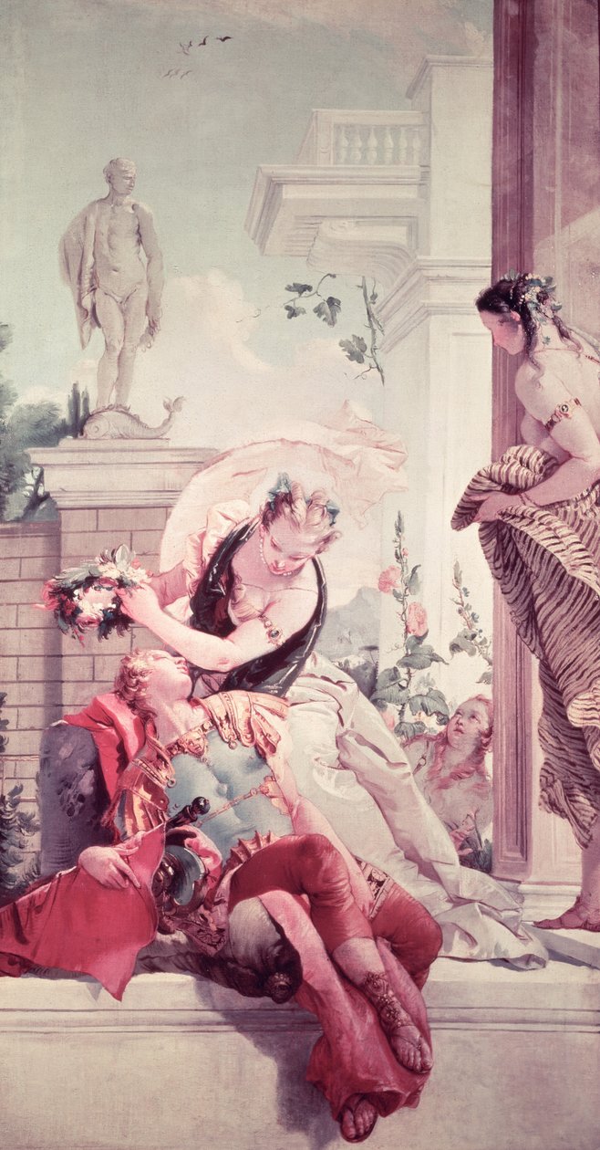 Rinaldo i Armida autorstwa Giovanni Battista Tiepolo
