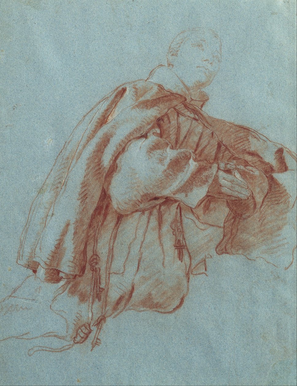 Saint Pascal Baylon autorstwa Giovanni Battista Tiepolo