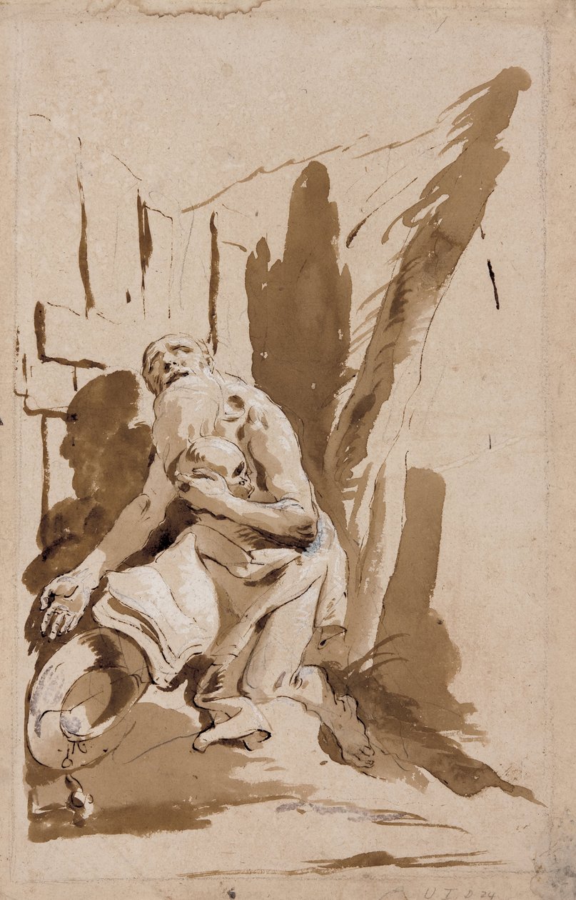 Św. Hieronim autorstwa Giovanni Battista Tiepolo
