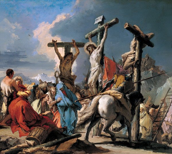 Ukrzyżowanie autorstwa Giovanni Battista Tiepolo