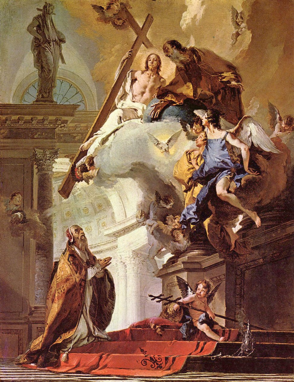 Wizja papieża Klemensa autorstwa Giovanni Battista Tiepolo