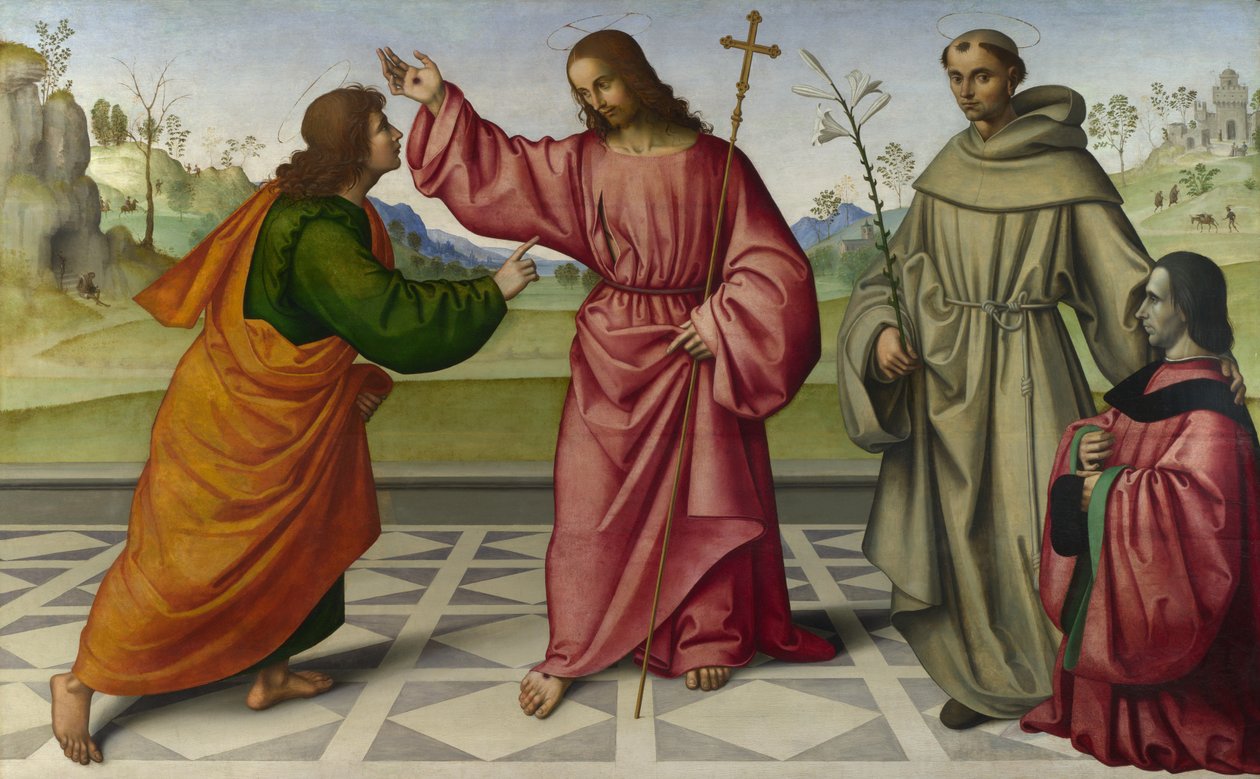 Niedowierzanie św. Tomasza autorstwa Giovanni Battista da Faenza
