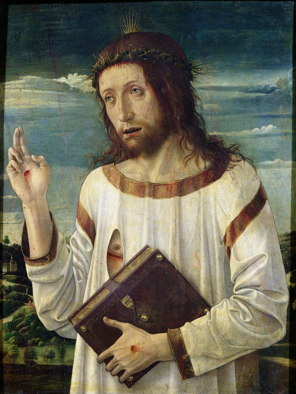 Błogosławieństwo Chrystusa autorstwa Giovanni Bellini