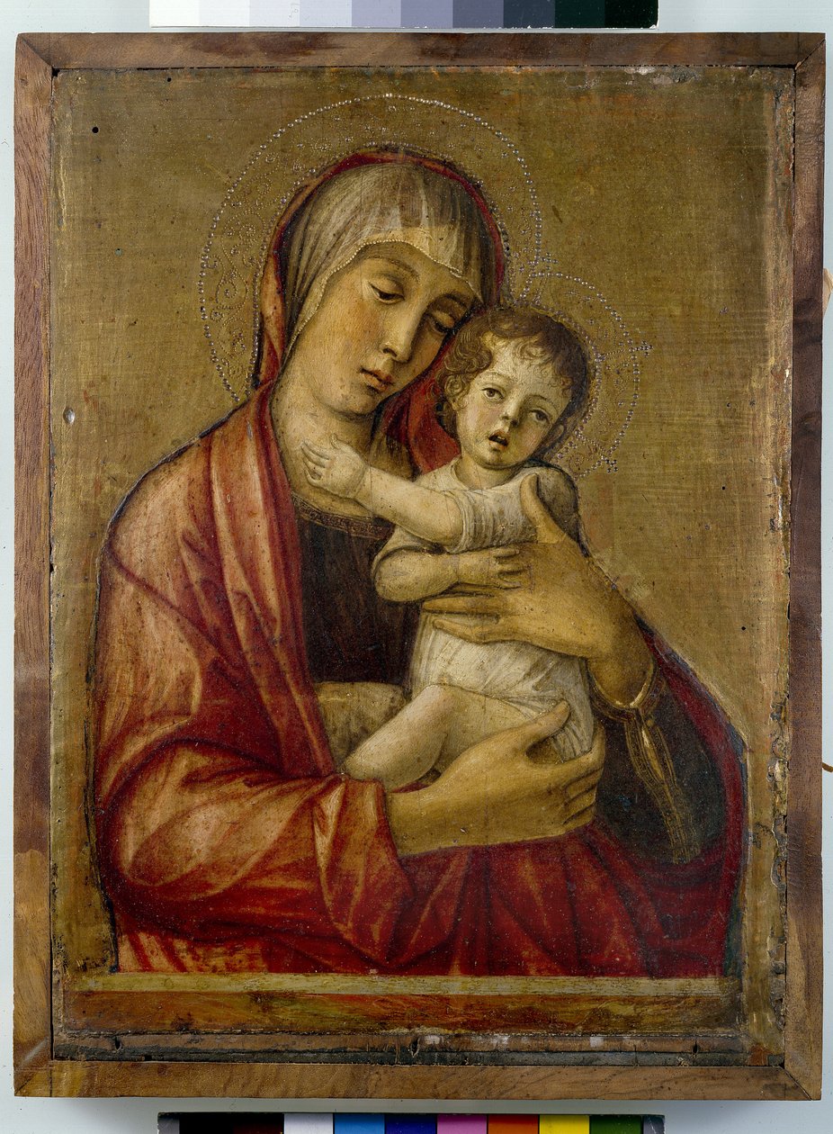 Madonna z Dzieciątkiem (tempera na panelu) autorstwa Giovanni Bellini