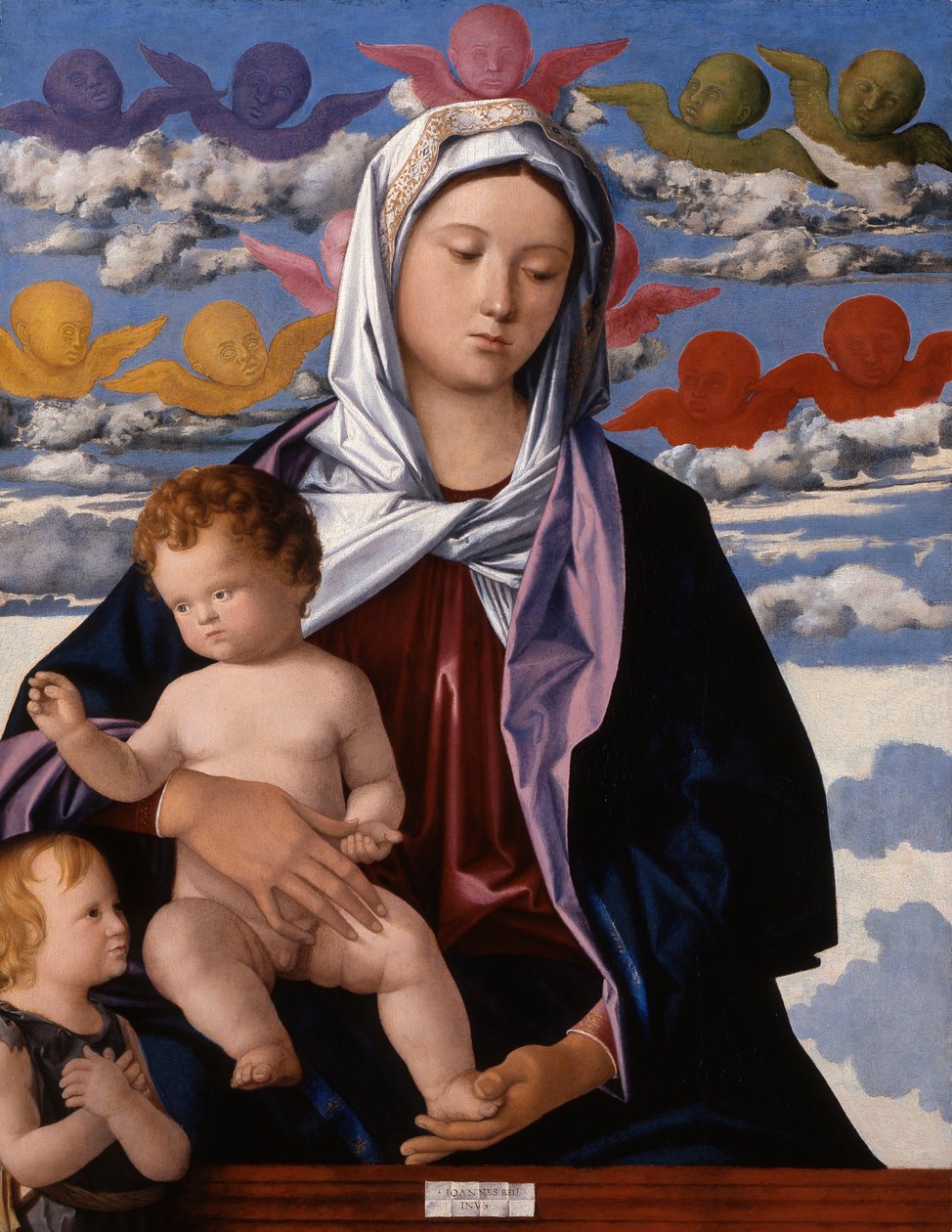 Madonna z Dzieciątkiem ze św. Janem Chrzcicielem autorstwa Giovanni Bellini