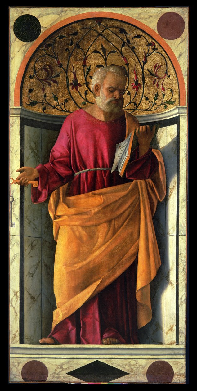 Św. Piotr (tempera na płótnie) autorstwa Giovanni Bellini